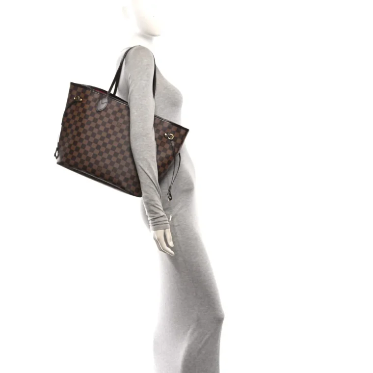 Pre-Owned Louis Vuitton Damier Ebene Neo Neverfull MM – Very Good 2018 for Sale — alternate view