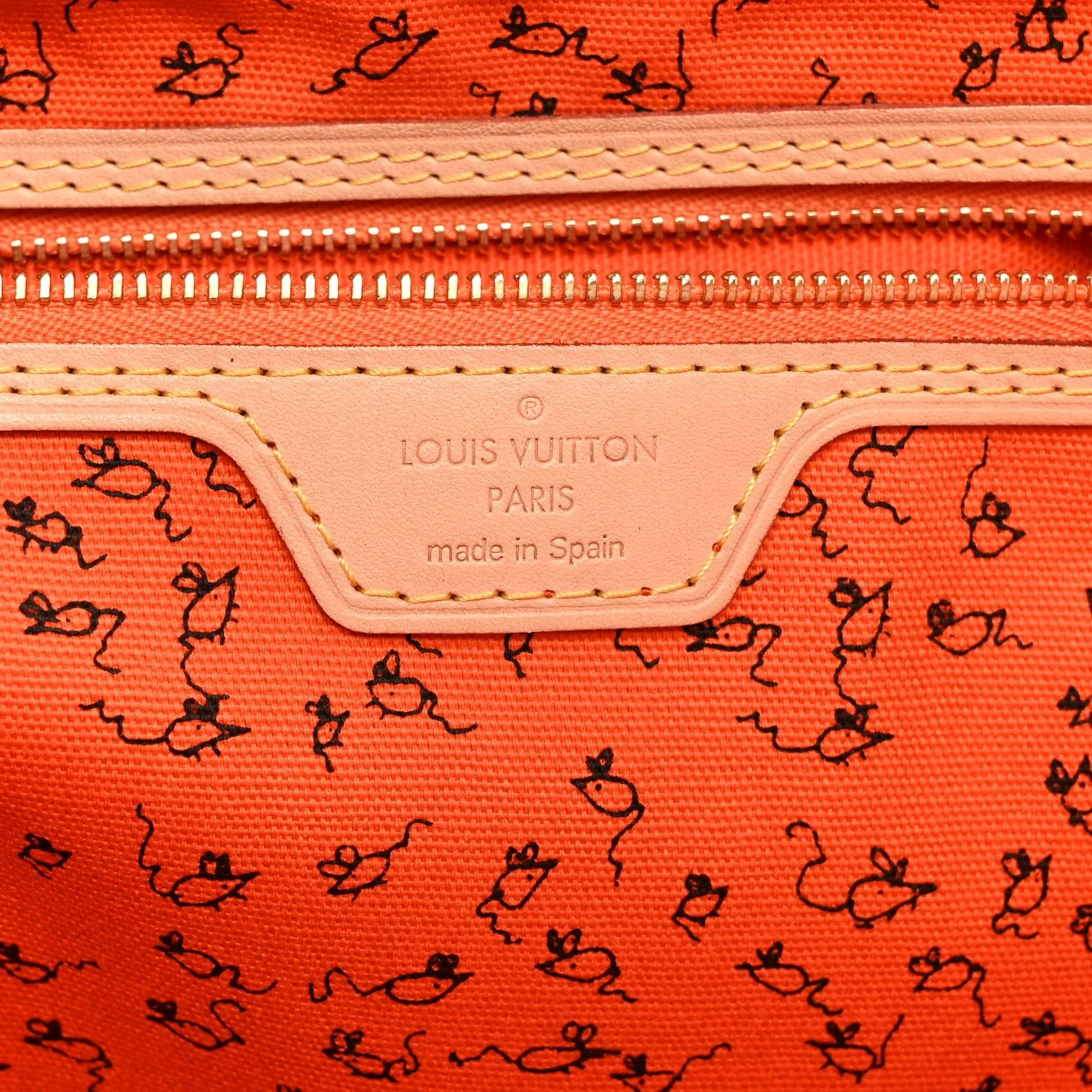 Louis Vuitton Catogram Neverfull MM Marron – photo 7