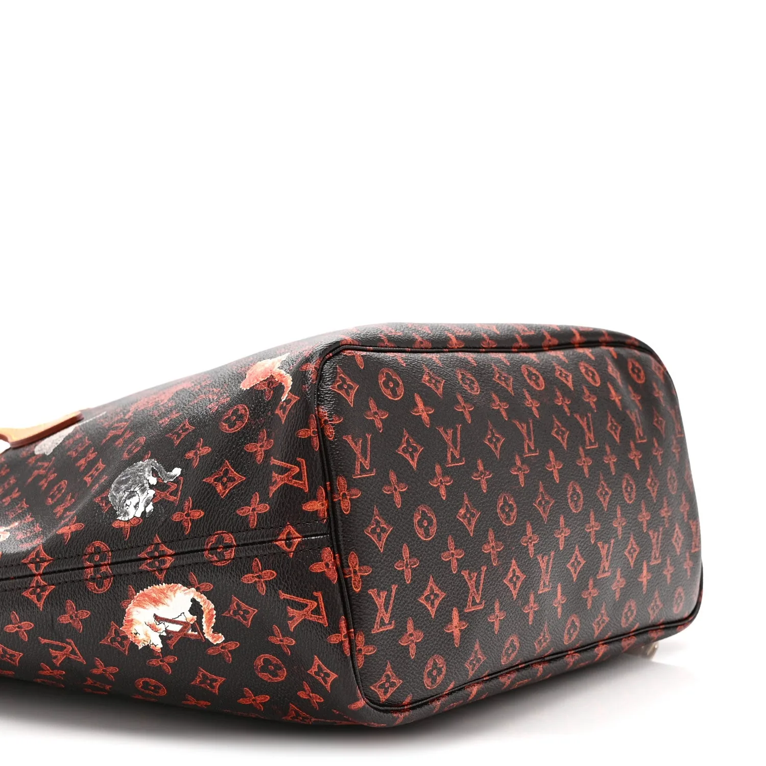 Louis Vuitton Catogram Neverfull MM Marron – photo 9