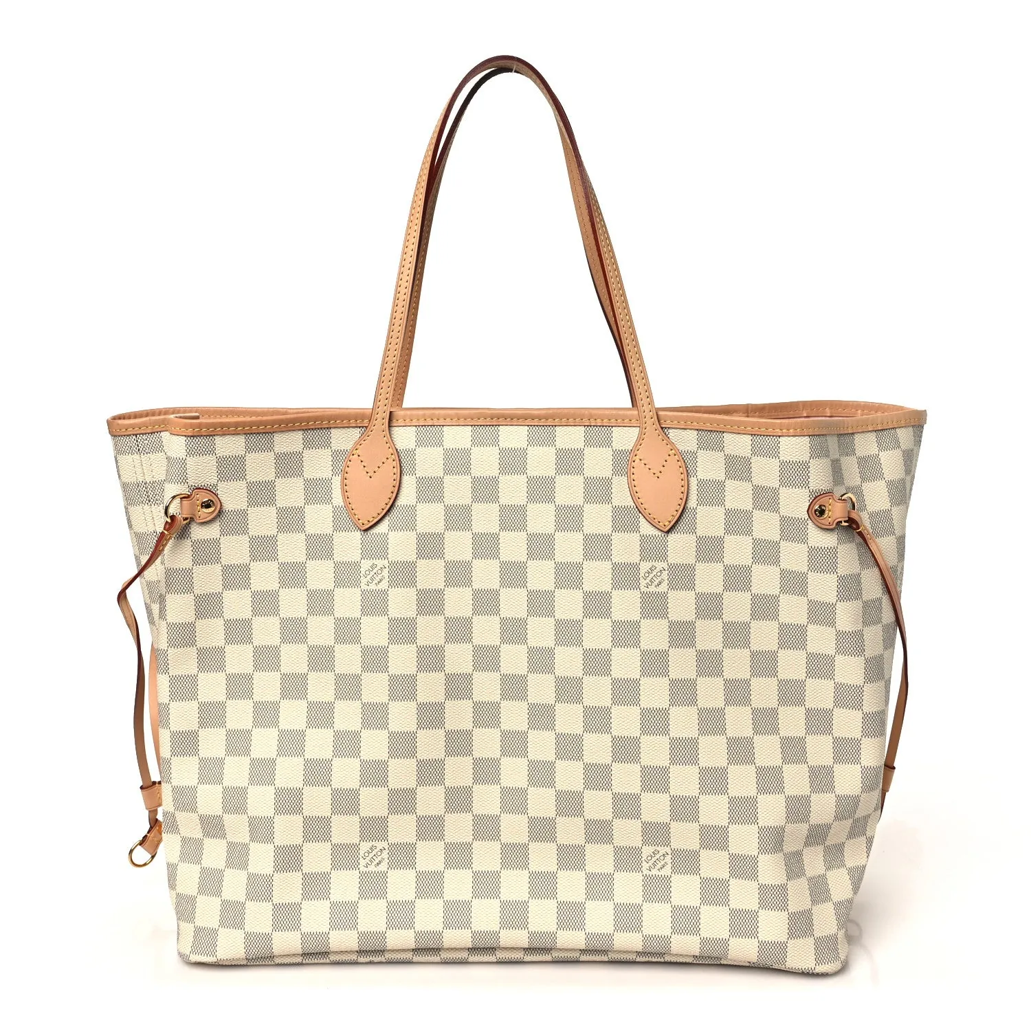 Louis Vuitton Damier Azur Neo Neverfull GM Rose Ballerine – Excellent 2019