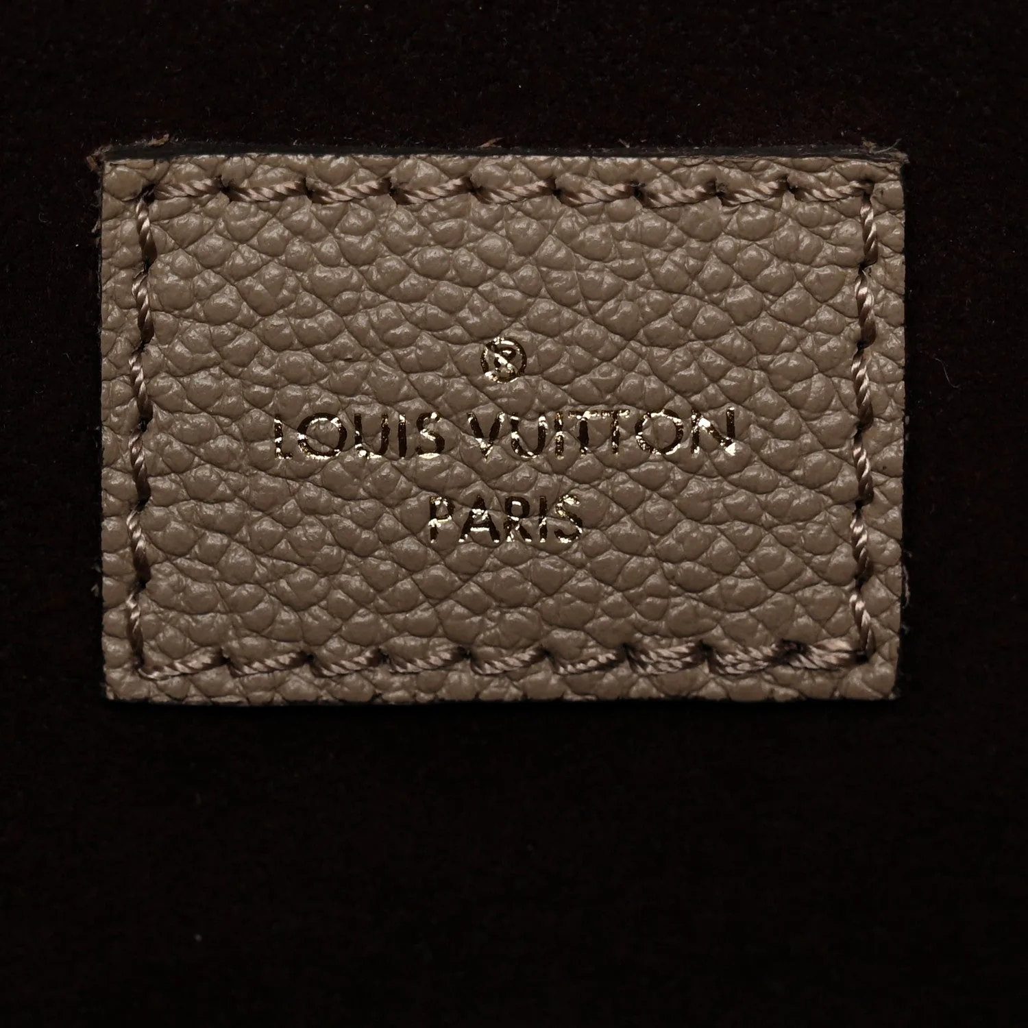 Louis Vuitton Empreinte Monogram Giant Neverfull MM Tourterelle – Very Good – photo 7