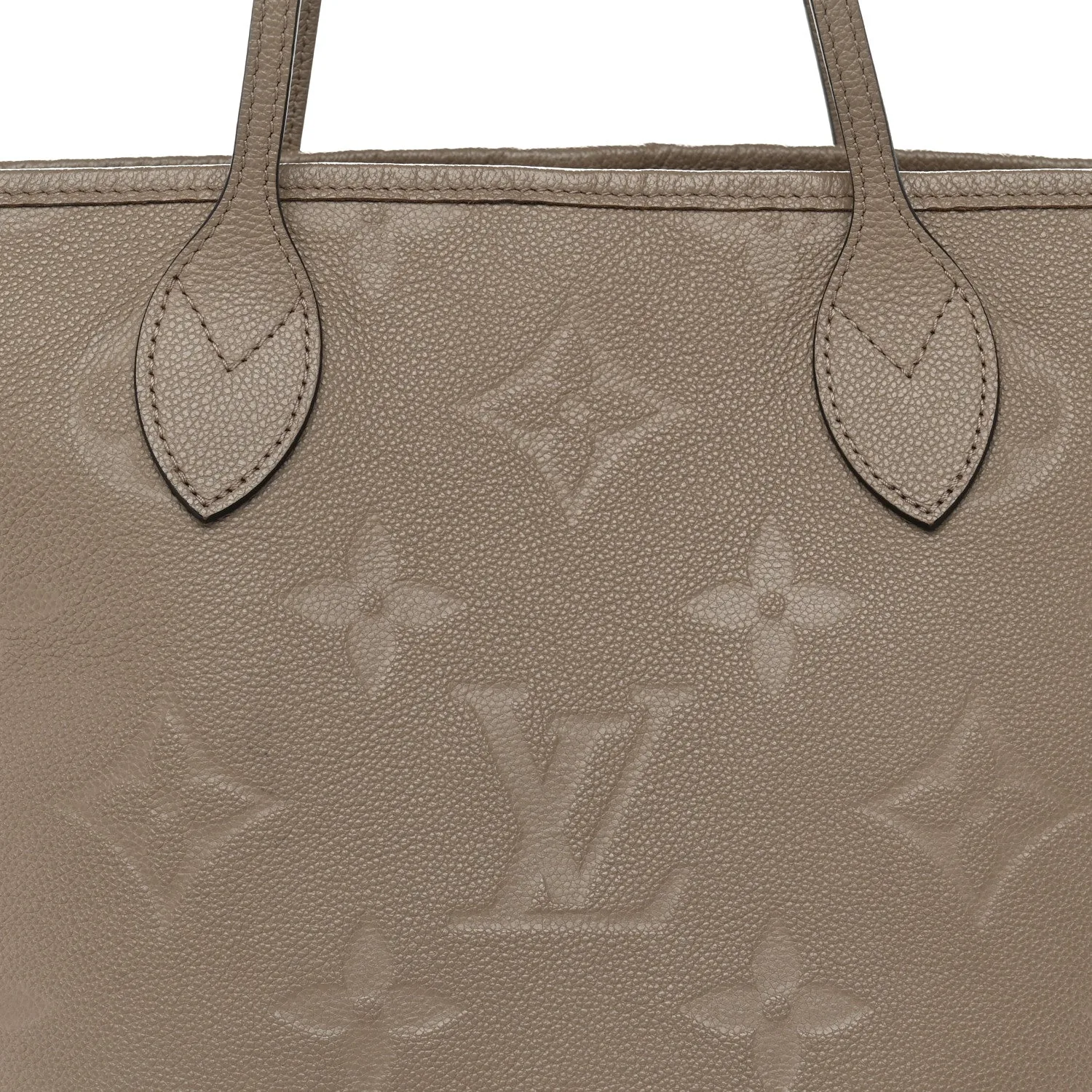 Louis Vuitton Empreinte Monogram Giant Neverfull MM Tourterelle – Very Good – photo 8
