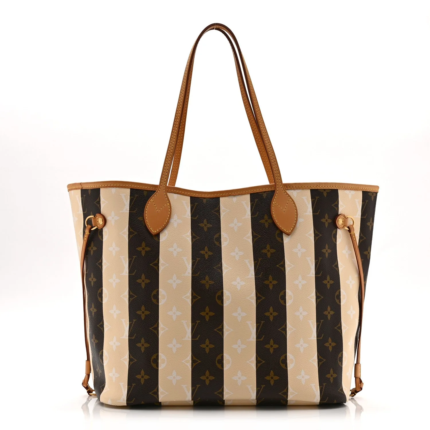 Louis Vuitton Monogram Rayures Neverfull MM