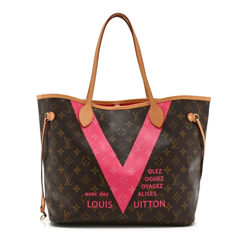 Pre-Owned Louis Vuitton Monogram V Neverfull MM Grenade – Very Good 2015 for Sale