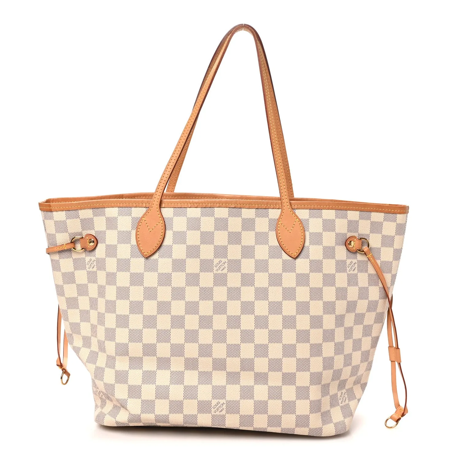Louis Vuitton Damier Azur Neo Neverfull MM Rose Ballerine – Very Good 2021