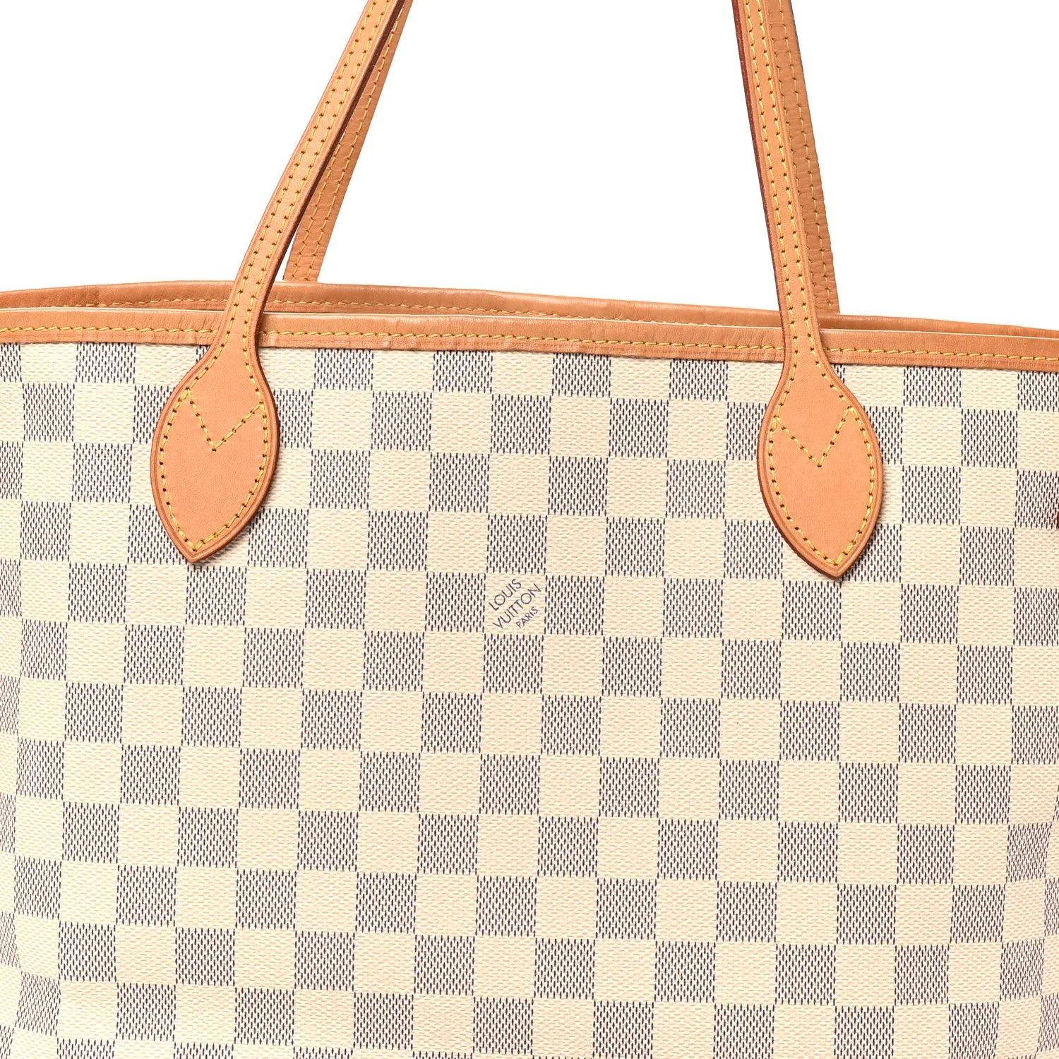 Louis Vuitton Damier Azur Neo Neverfull MM Rose Ballerine – Very Good 2021 – photo 9