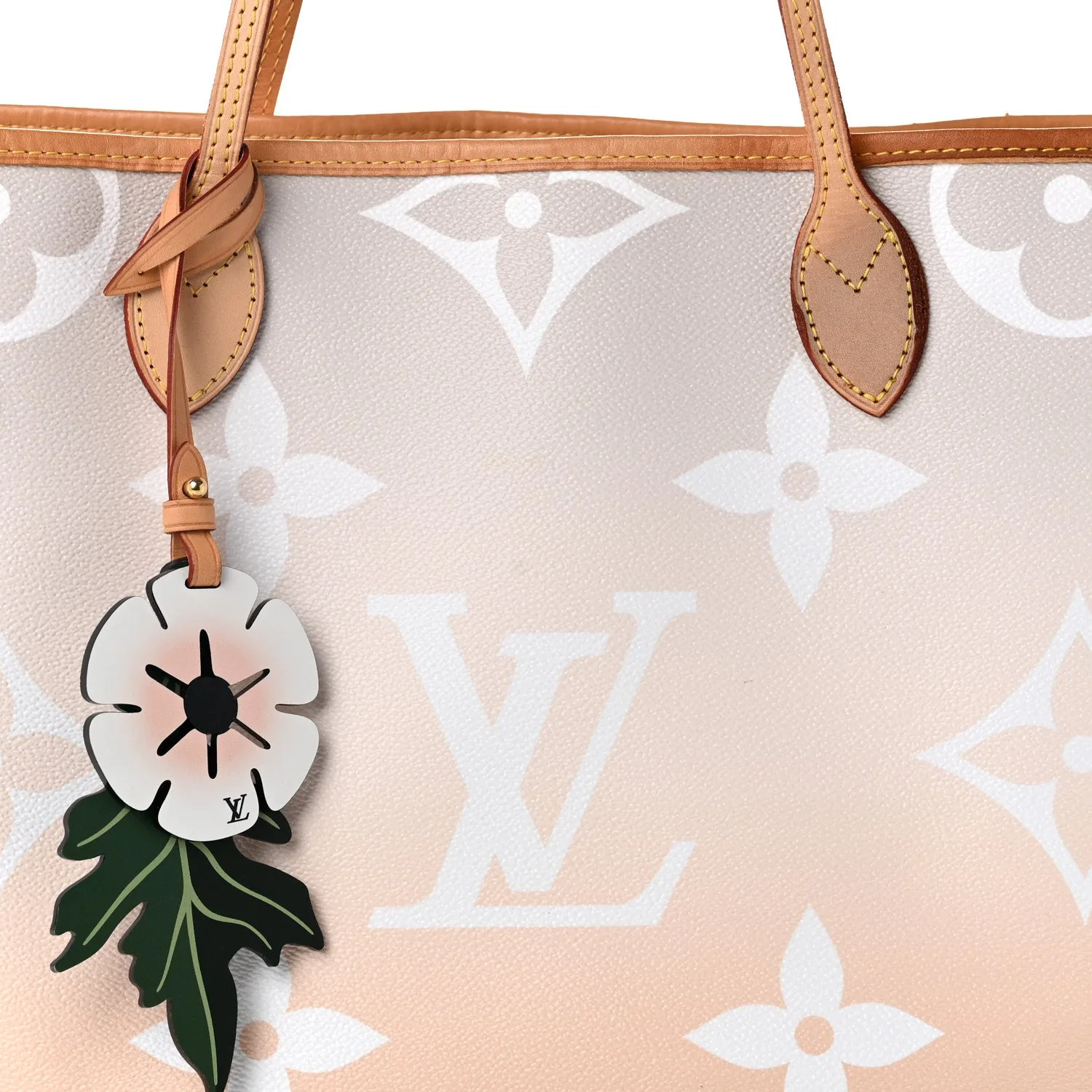 Louis Vuitton Monogram Giant By The Pool Neverfull MM Brume – Very Good 2021 – photo 9