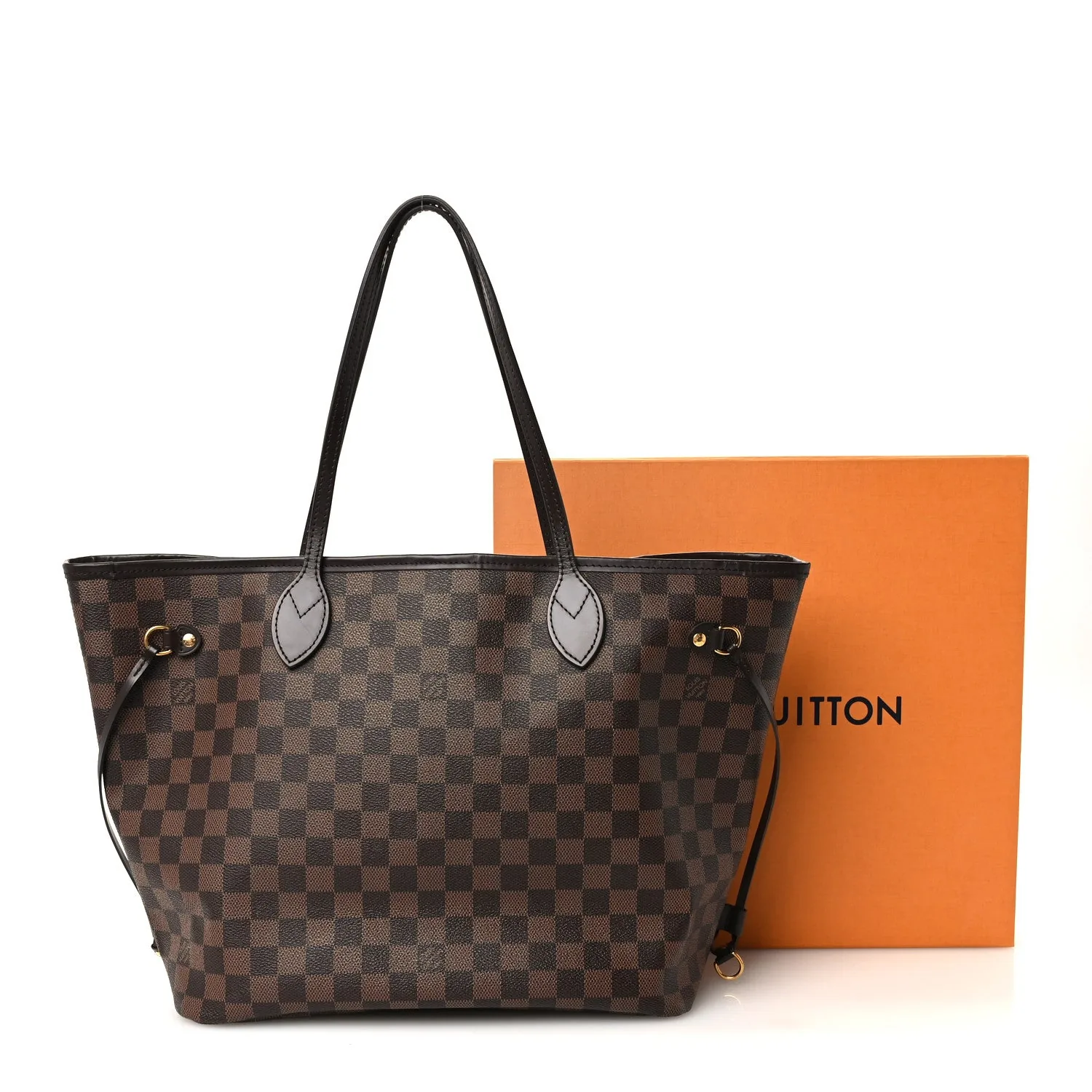 Louis Vuitton Damier Ebene Neo Neverfull MM Rose Ballerine – Very Good 2020 – photo 11