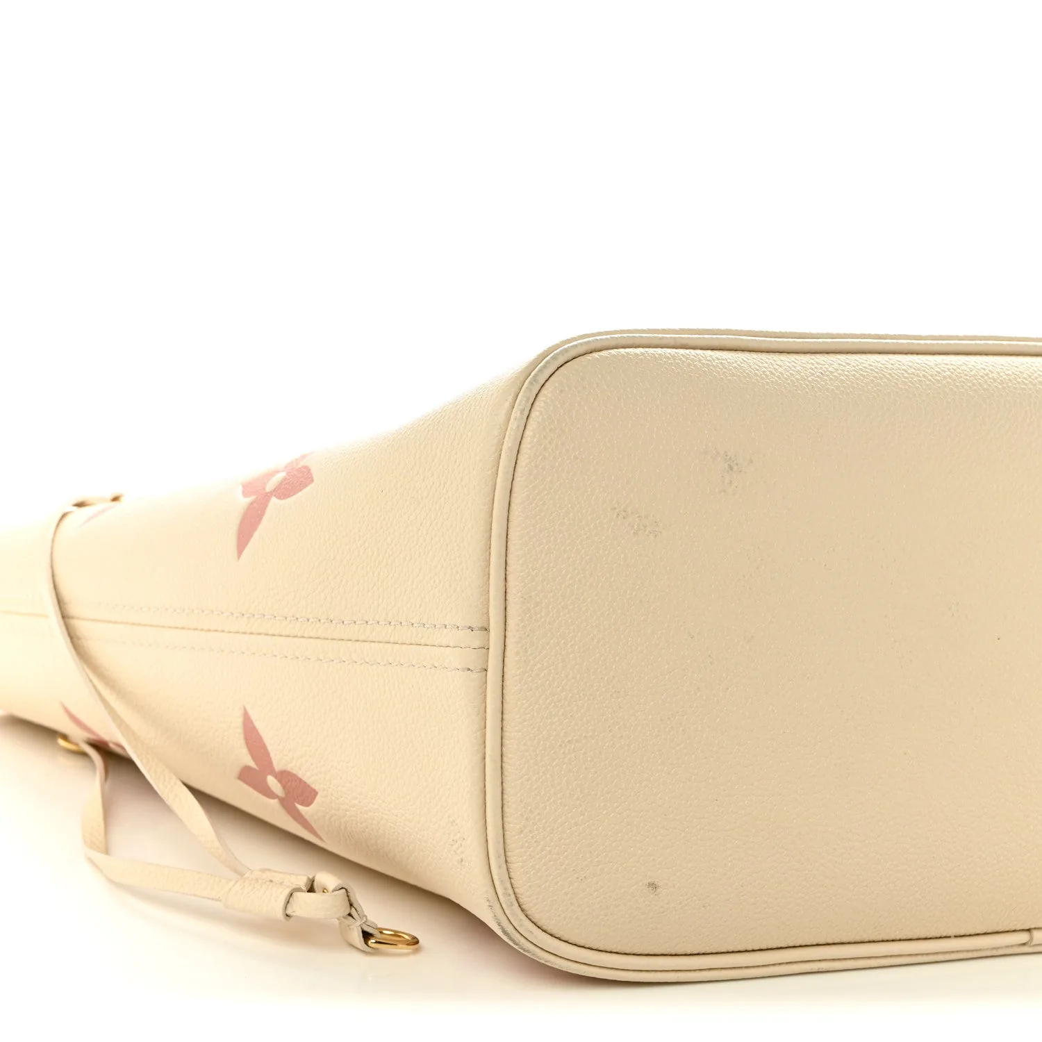 Louis Vuitton Empreinte Monogram Giant Neverfull MM Creme Rose Trianon – photo 9