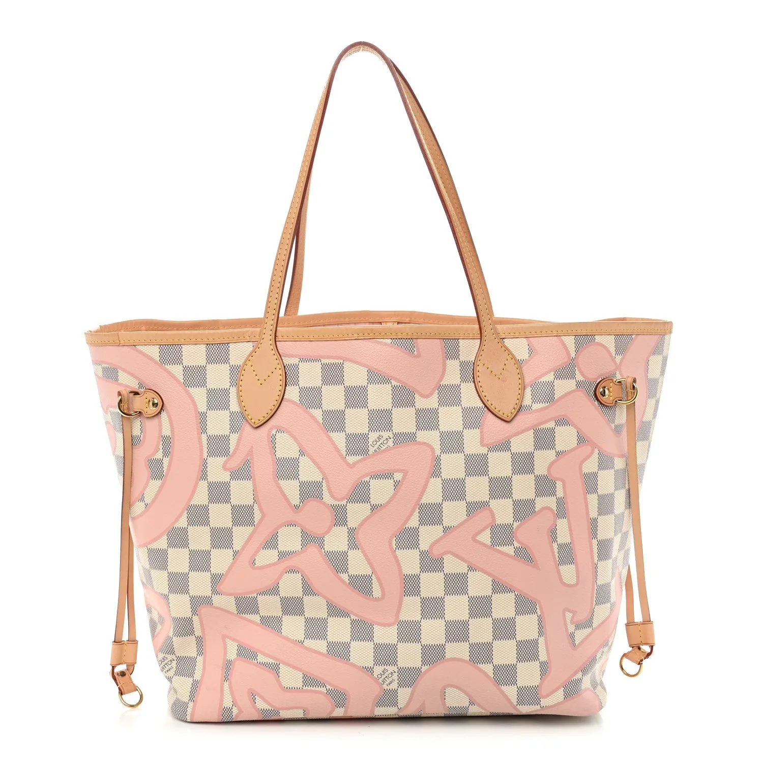 Louis Vuitton Damier Azur Tahitienne Neverfull MM – Very Good 2017