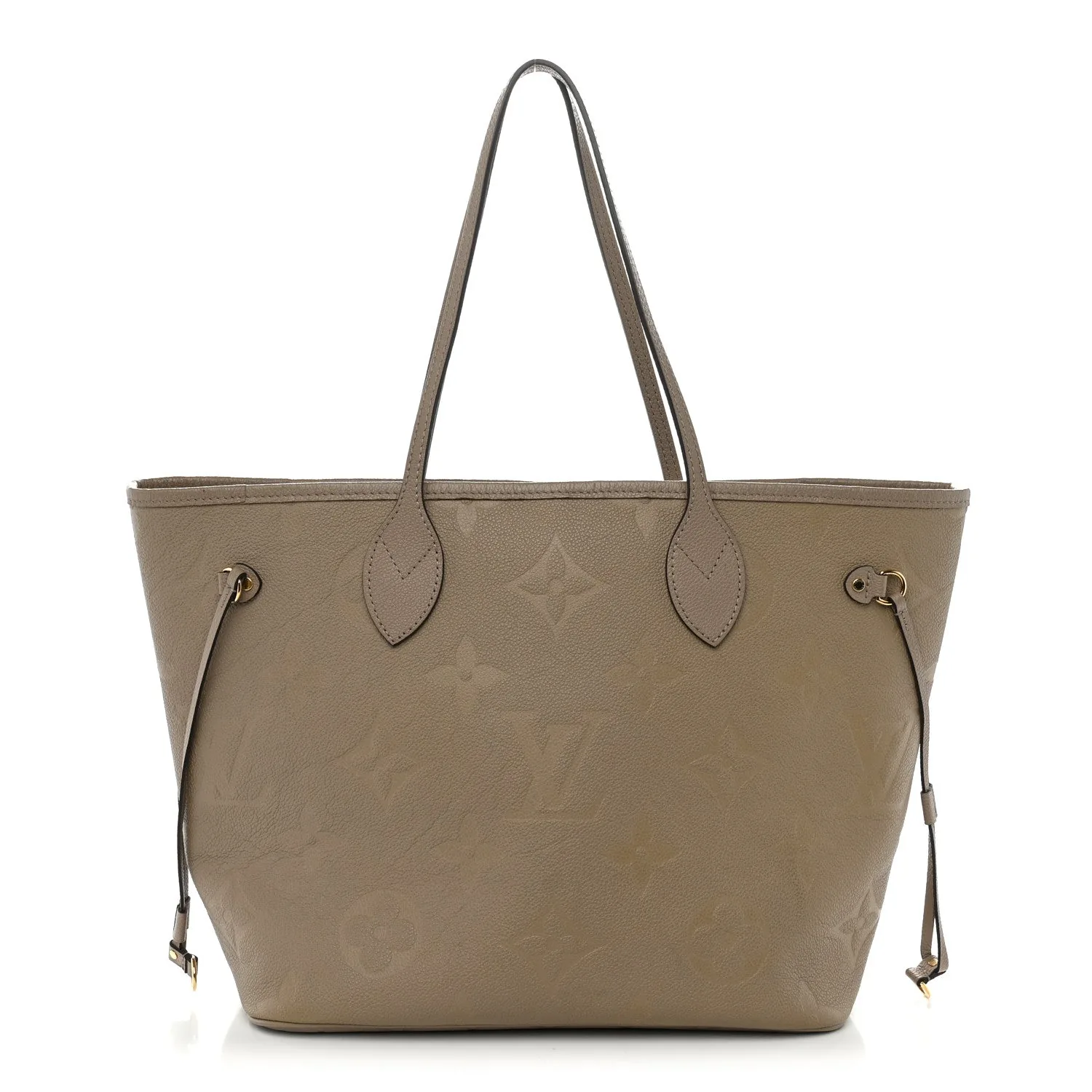 Louis Vuitton Empreinte Monogram Giant Neverfull MM Tourterelle – Very Good