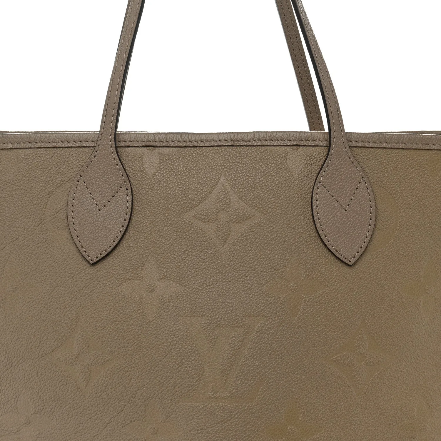 Louis Vuitton Empreinte Monogram Giant Neverfull MM Tourterelle – Very Good – photo 8
