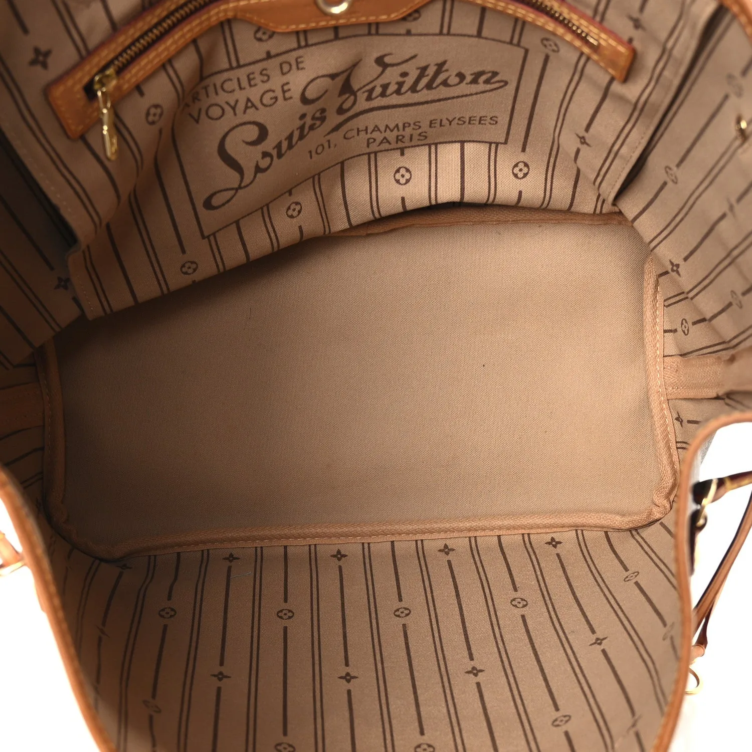 Louis Vuitton Monogram Neverfull MM – Very Good 2009 – photo 5