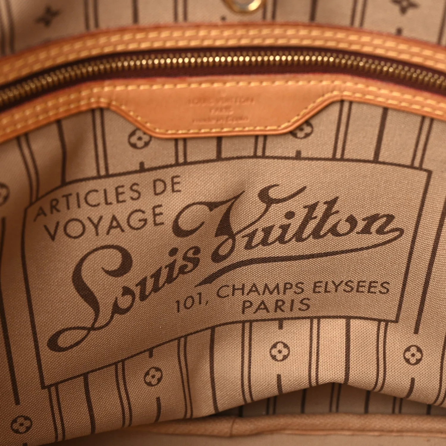 Louis Vuitton Monogram Neverfull MM – Very Good 2009 – photo 6