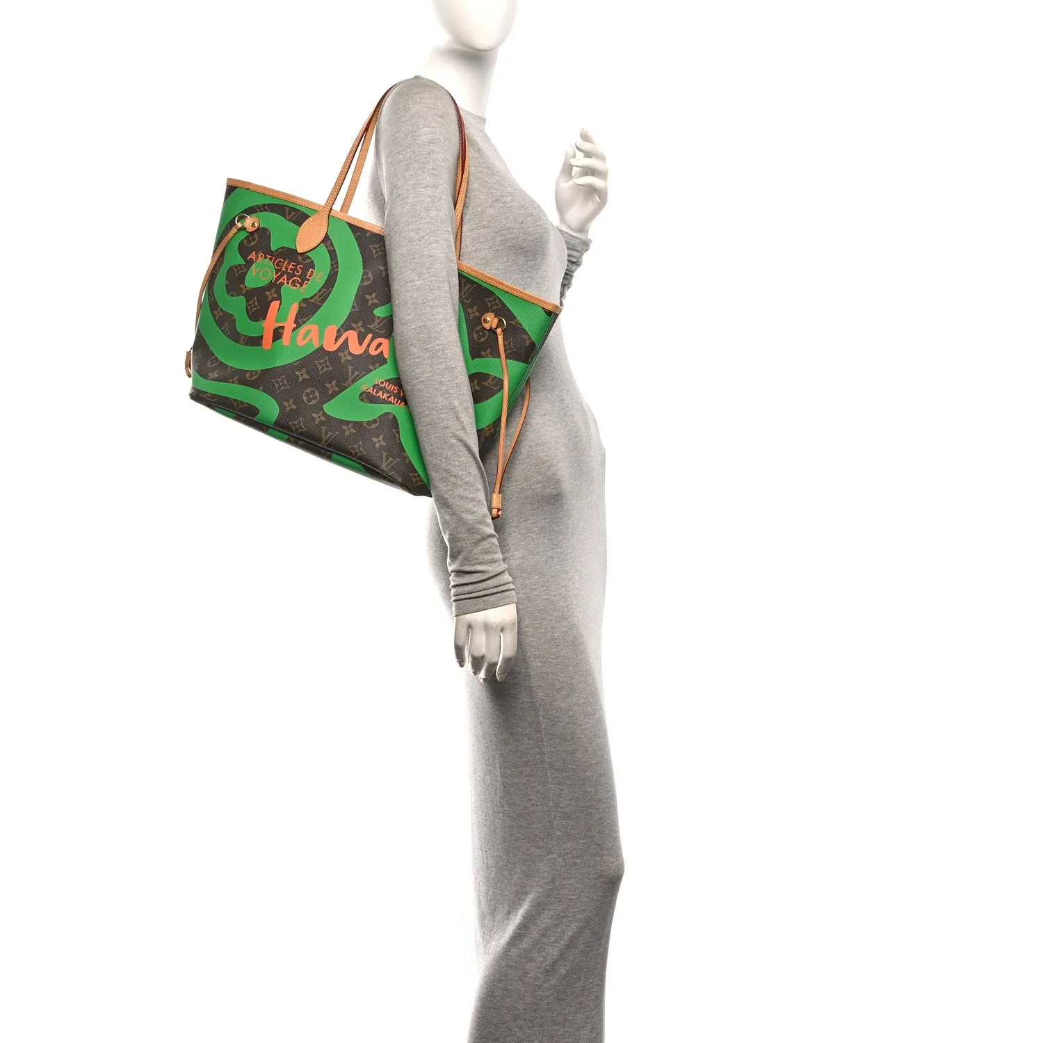 Louis Vuitton Monogram Tahitienne Hawaii Neverfull MM – photo 2