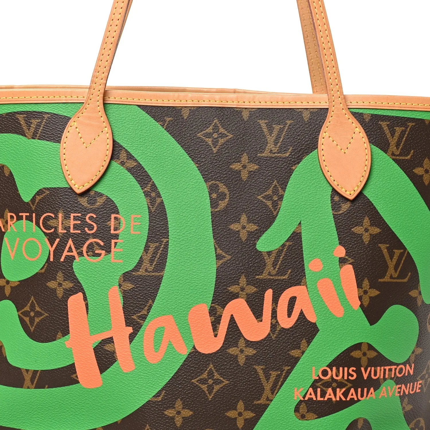 Louis Vuitton Monogram Tahitienne Hawaii Neverfull MM – photo 8
