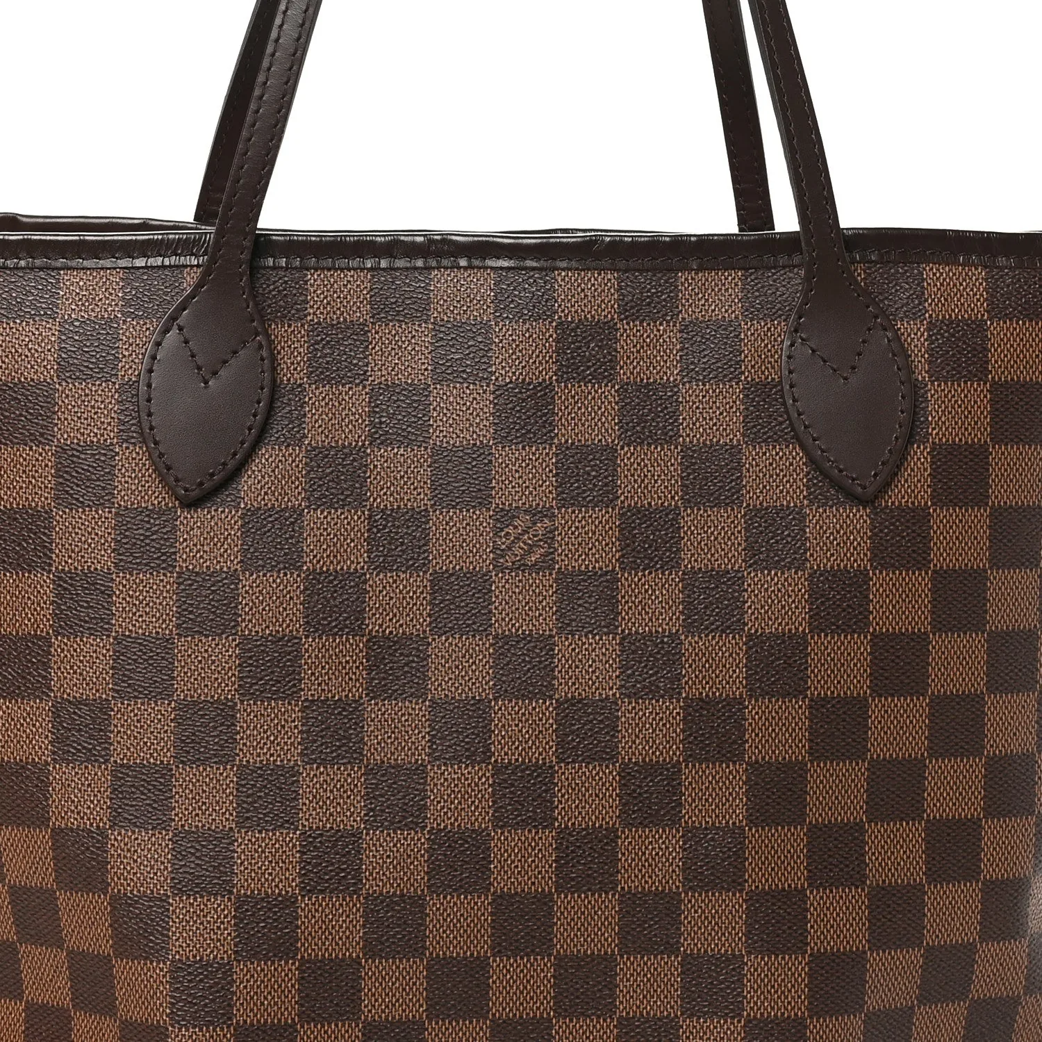 Louis Vuitton Damier Ebene Neo Neverfull MM Rose Ballerine – Very Good – photo 9