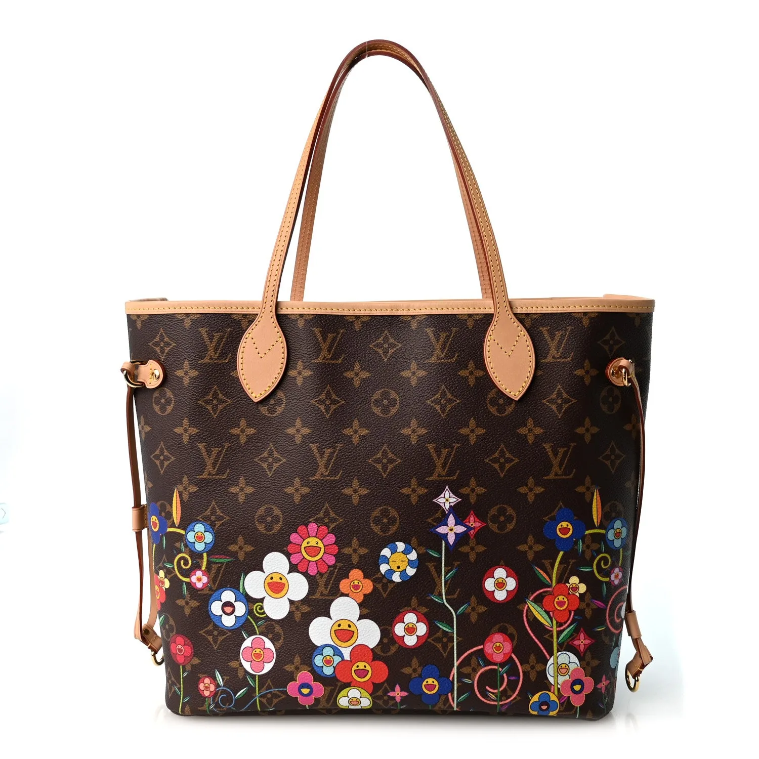 Louis Vuitton LV X TM Monogram Flowers Neverfull MM – Excellent