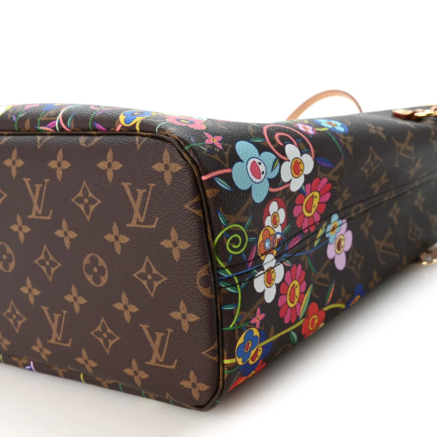 Louis Vuitton LV X TM Monogram Flowers Neverfull MM – Excellent – photo 9