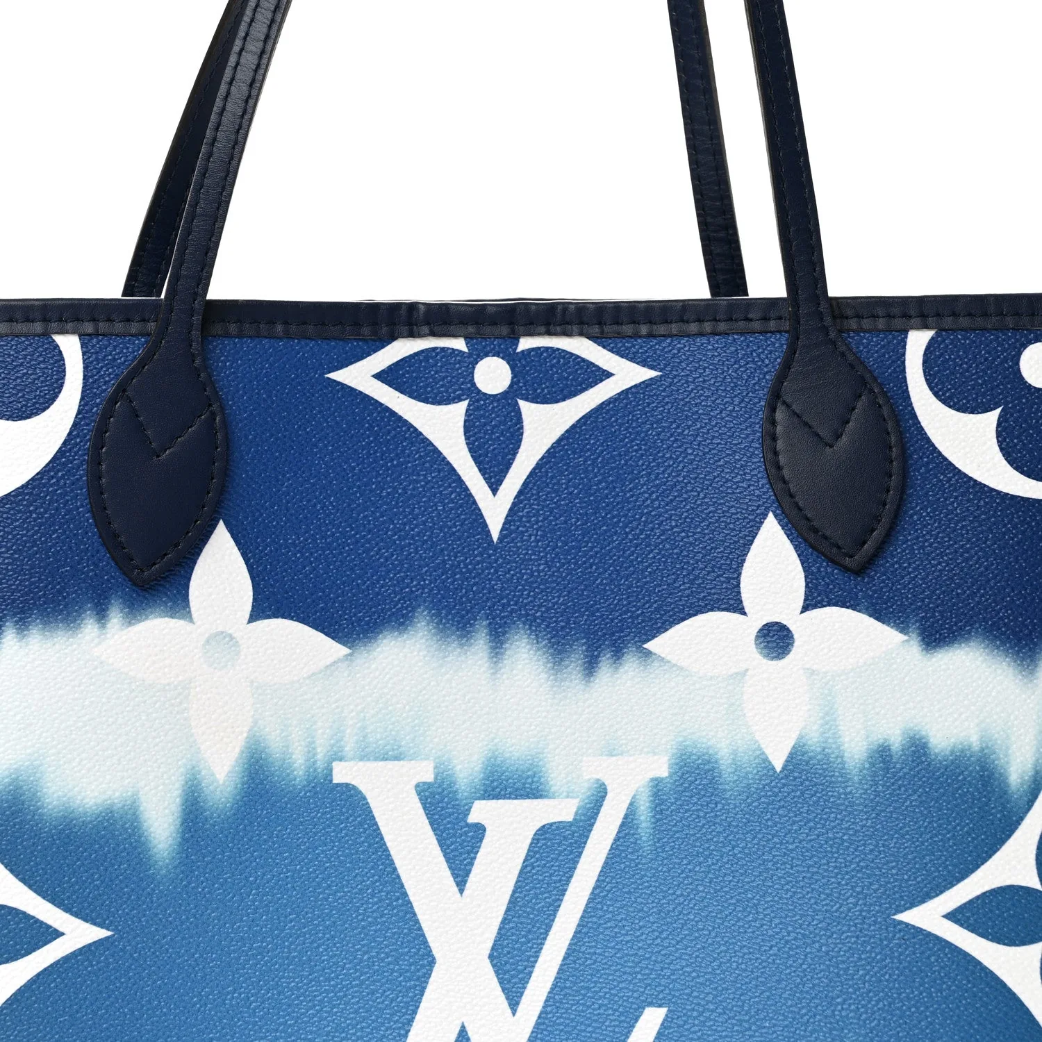 Louis Vuitton Monogram Escale Neverfull MM Blue – Excellent 2019 – photo 9