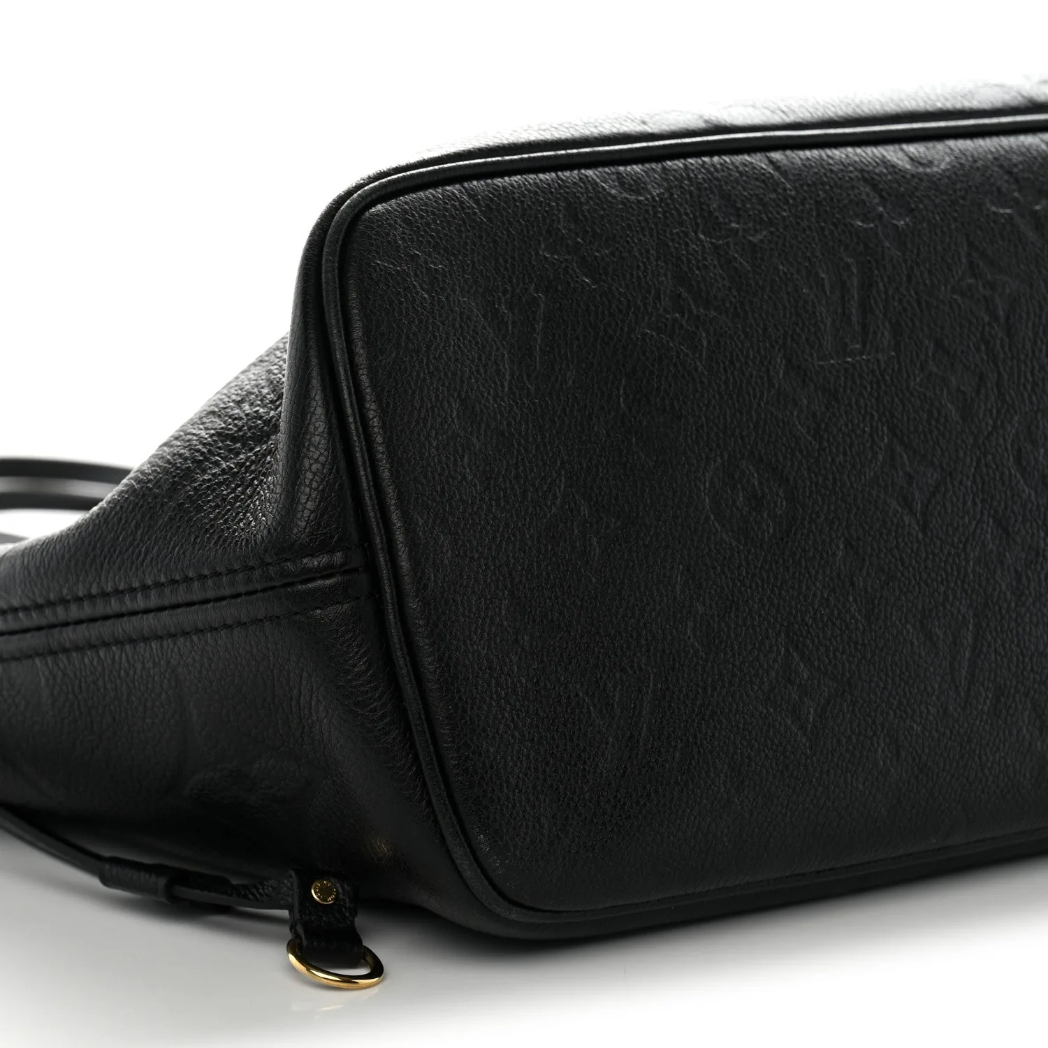 Louis Vuitton Empreinte Monogram Giant Neverfull MM Black – Very Good – photo 9