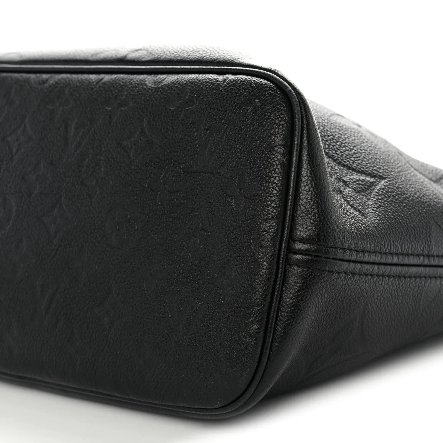 Louis Vuitton Empreinte Monogram Giant Neverfull MM Black – Very Good – photo 10