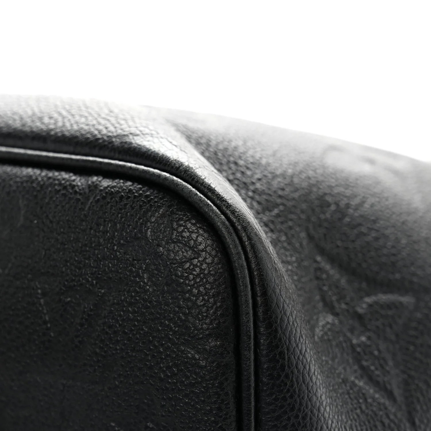 Louis Vuitton Empreinte Monogram Giant Neverfull MM Black – Very Good – photo 11