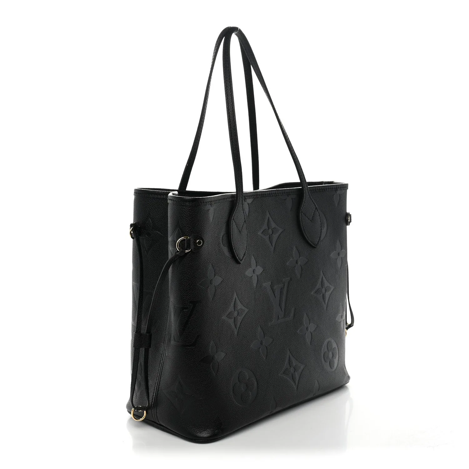 Louis Vuitton Empreinte Monogram Giant Neverfull MM Black – Excellent – photo 3
