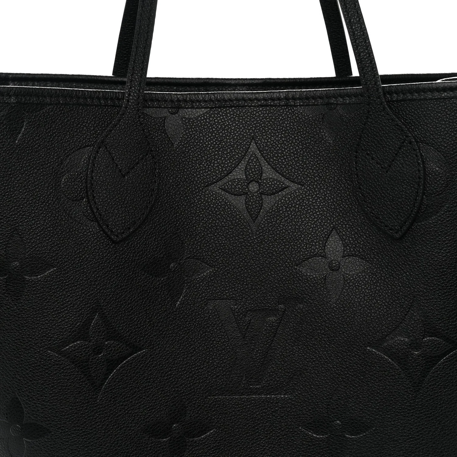 Louis Vuitton Empreinte Monogram Giant Neverfull MM Black – Excellent – photo 7