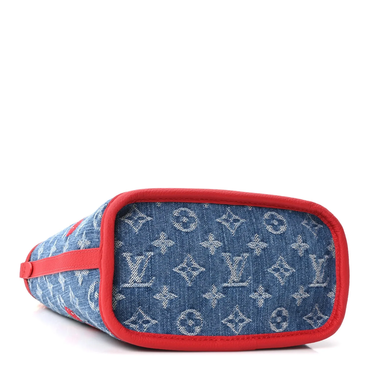 Louis Vuitton LV X TM Monogram Denim Cerises Neverfull Inside Out BB – photo 8