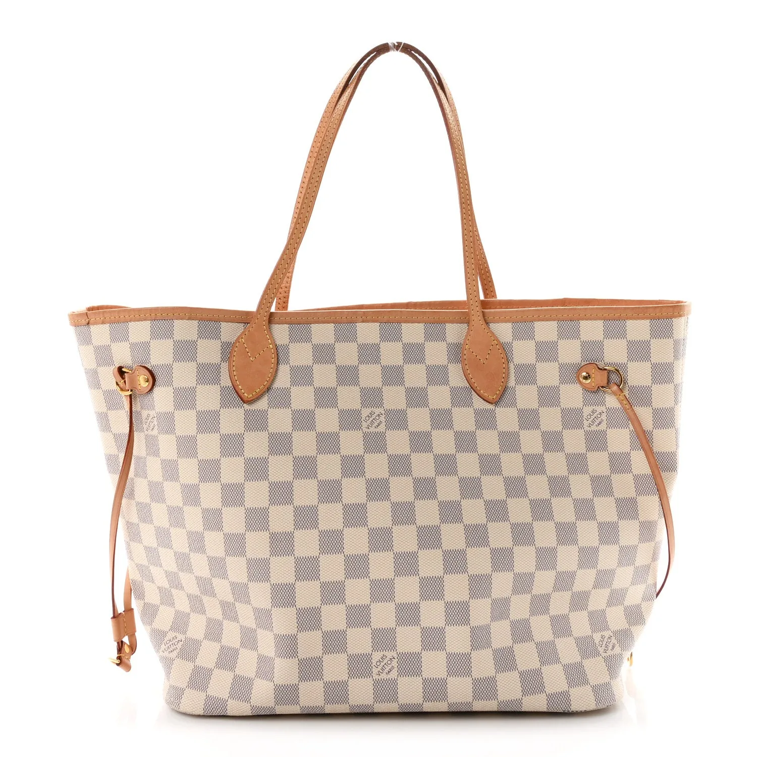Louis Vuitton Damier Azur Neo Neverfull MM Rose Ballerine – Very Good 2019