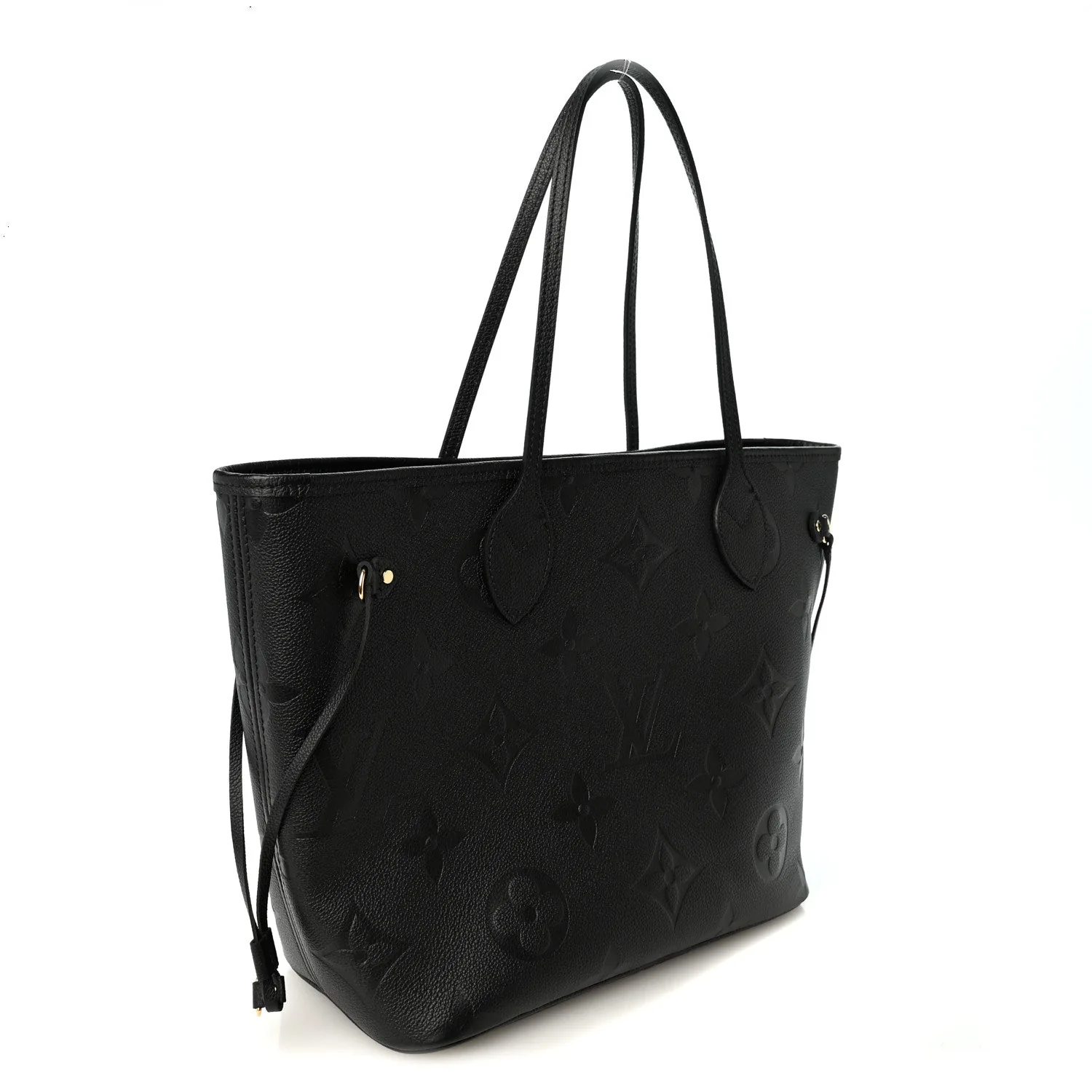 Louis Vuitton Empreinte Monogram Giant Neverfull MM Black – Very Good – photo 4