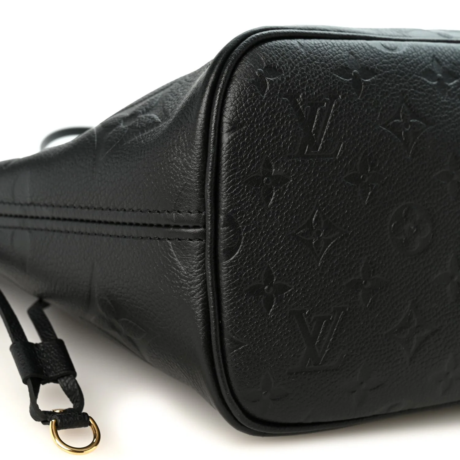 Louis Vuitton Empreinte Monogram Giant Neverfull MM Black – Very Good – photo 9