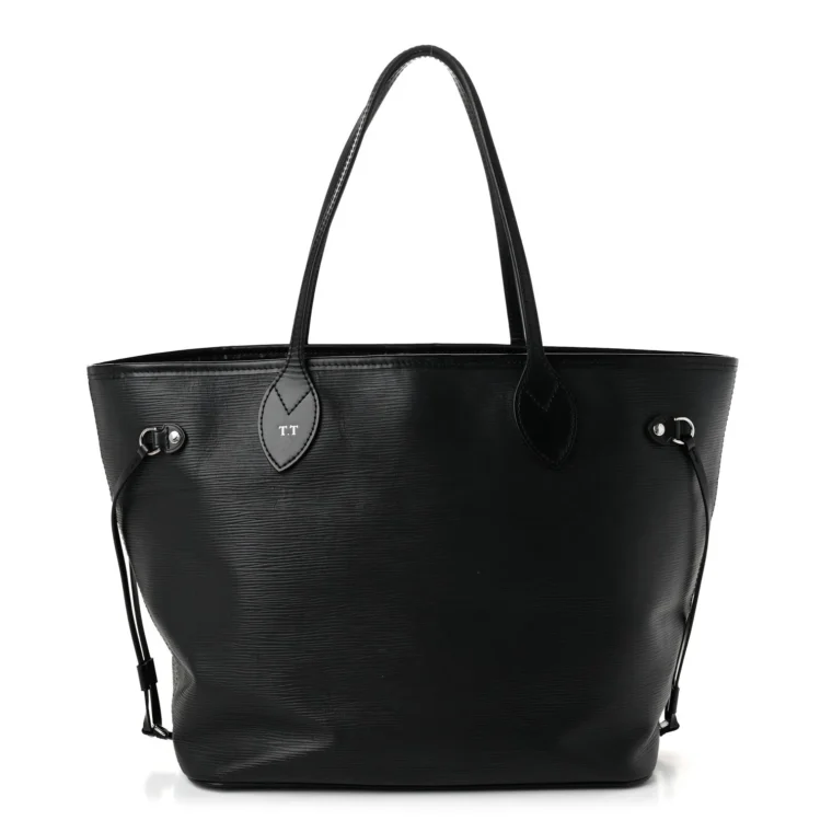 Louis Vuitton Epi Monogram Neverfull MM Black for Sale
