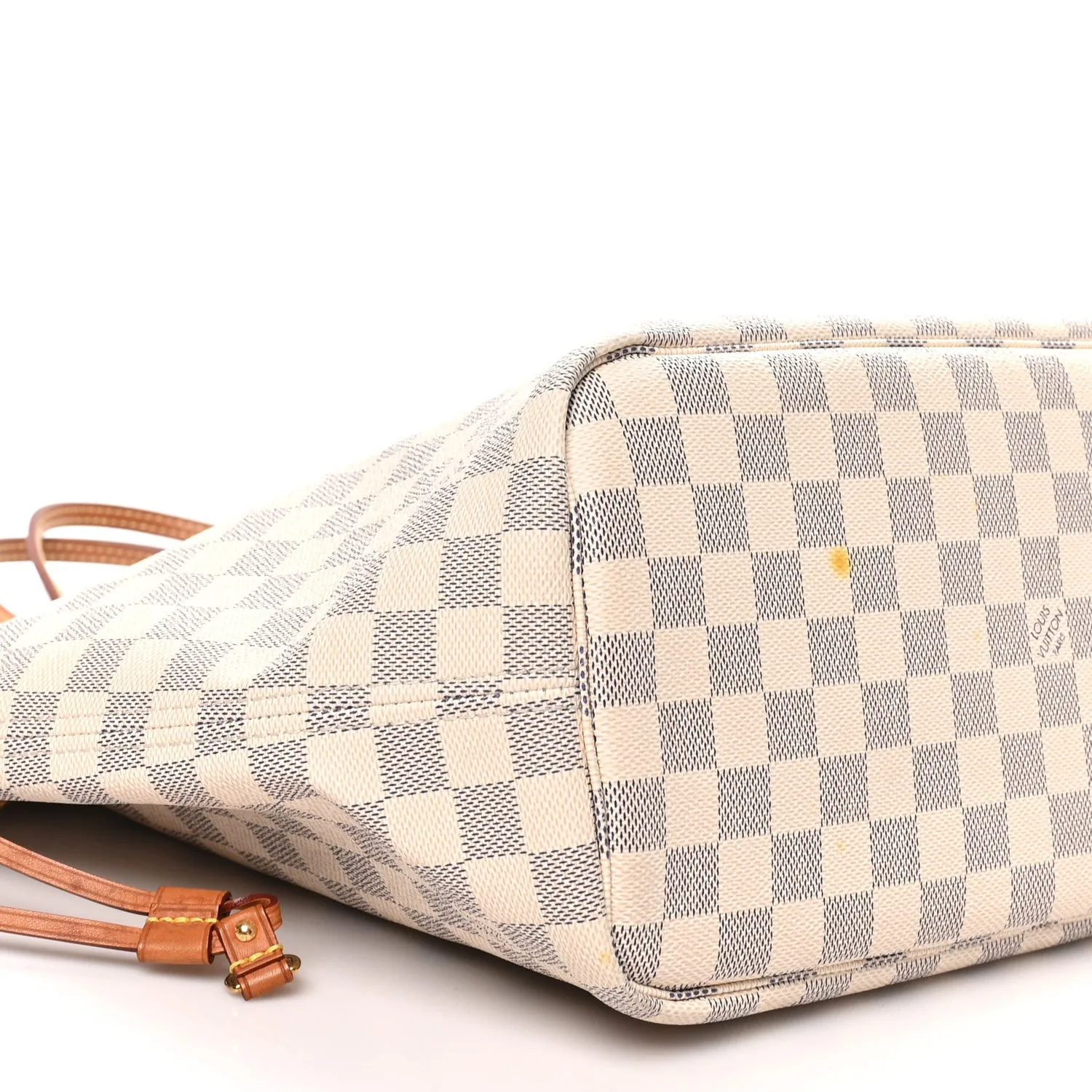 Louis Vuitton Damier Azur Neo Neverfull MM Rose Ballerine – Very Good 2019 – photo 9
