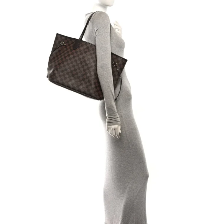 Pre-Owned Louis Vuitton Damier Ebene Neverfull MM – Very Good 2013 – Buy Now — alternate view