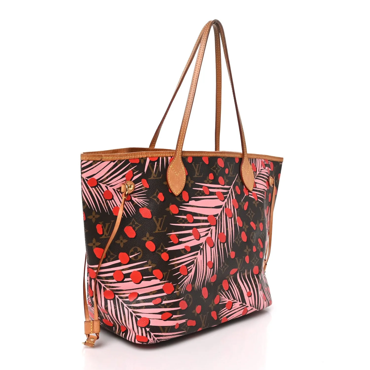 Louis Vuitton Monogram Jungle Dots Neo Neverfull MM Sugar Pink Poppy – photo 3
