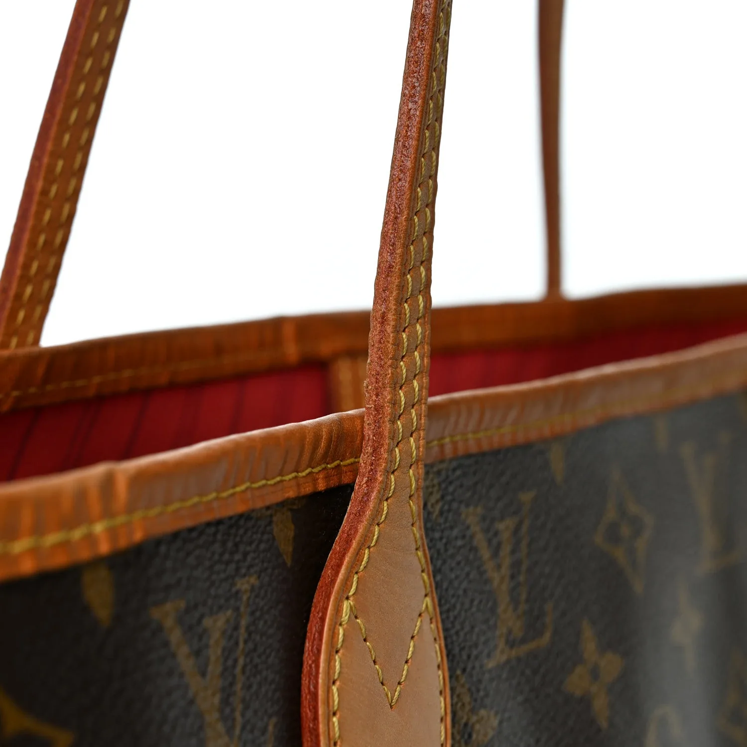 Louis Vuitton Monogram V Neverfull MM Grenade – Very Good 2015 – photo 13