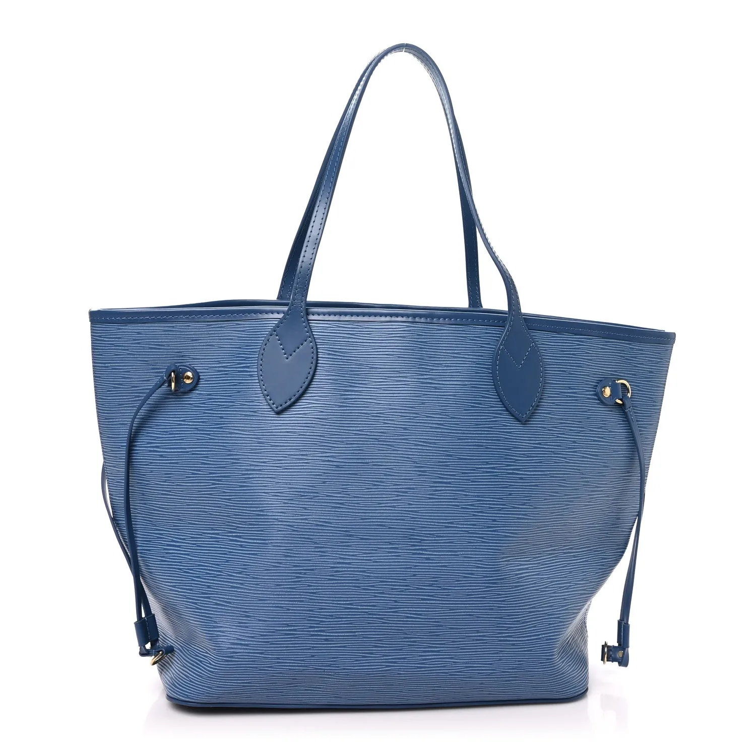 Louis Vuitton Epi Neverfull MM Denim Blue – Excellent