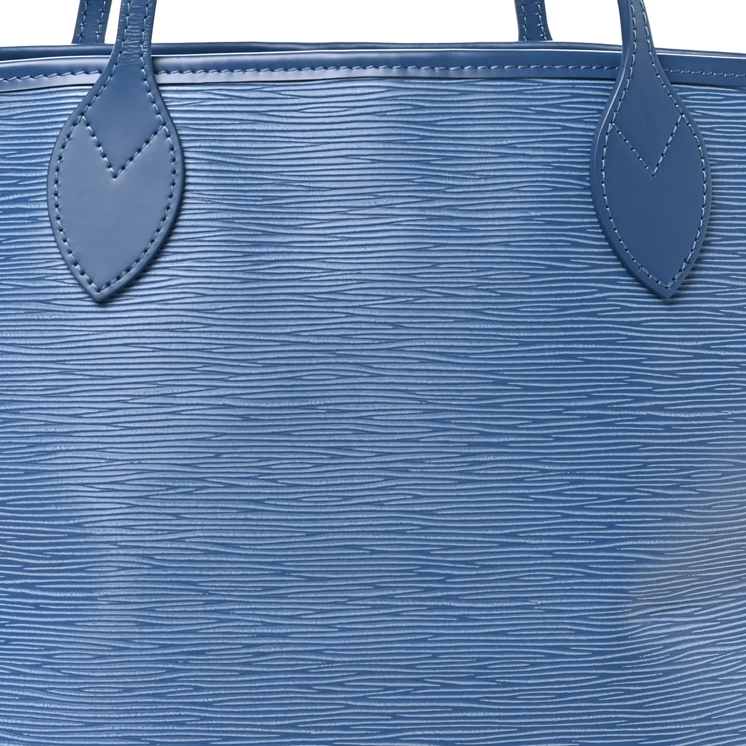 Louis Vuitton Epi Neverfull MM Denim Blue – Excellent – photo 8
