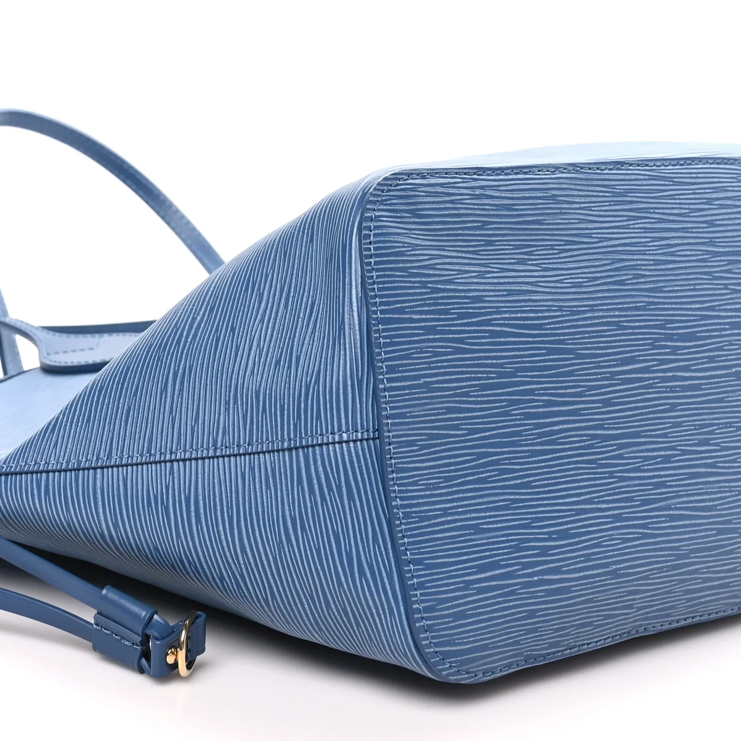 Louis Vuitton Epi Neverfull MM Denim Blue – Excellent – photo 9