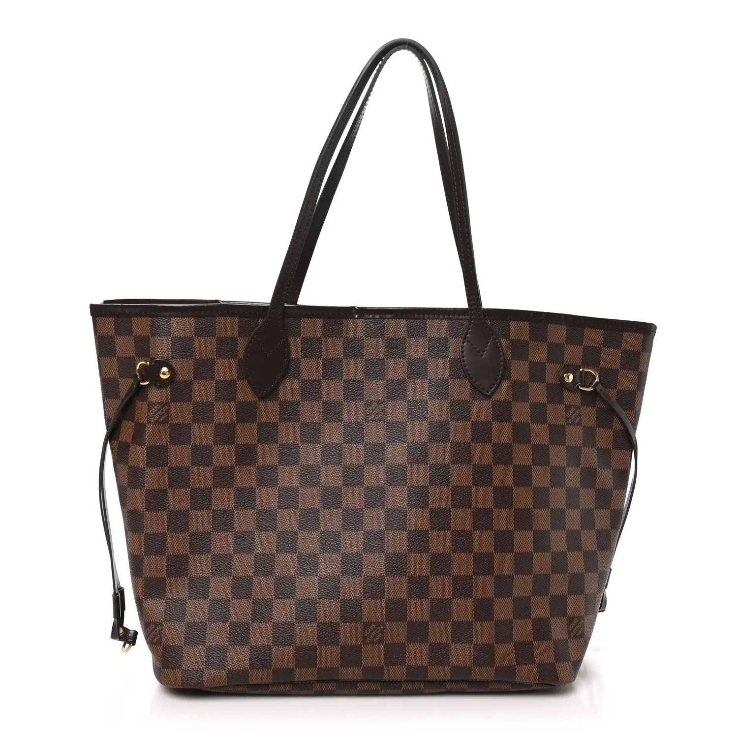 Louis Vuitton Damier Ebene Neo Neverfull MM Rose Ballerine – Excellent 2016