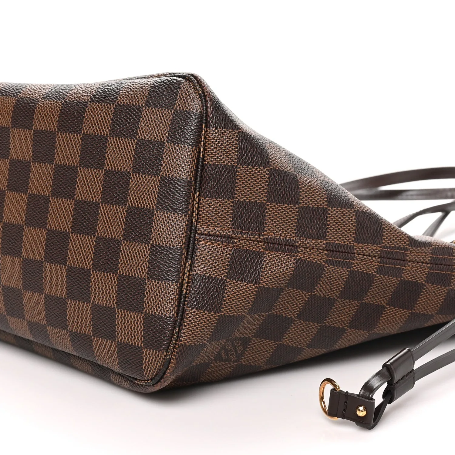 Louis Vuitton Damier Ebene Neo Neverfull MM Rose Ballerine – Excellent 2016 – photo 9