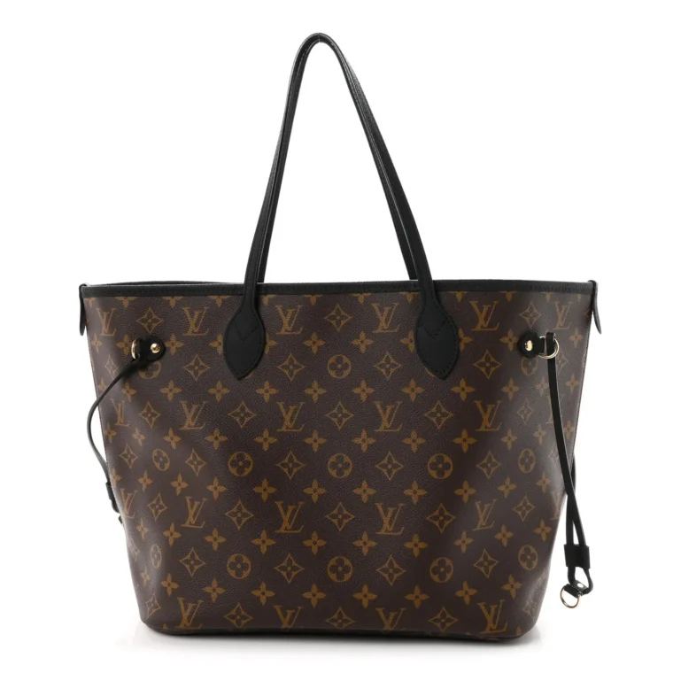 Louis Vuitton Monogram Calfskin Neo Neverfull Inside Out MM Black – Excellent – Buy Now