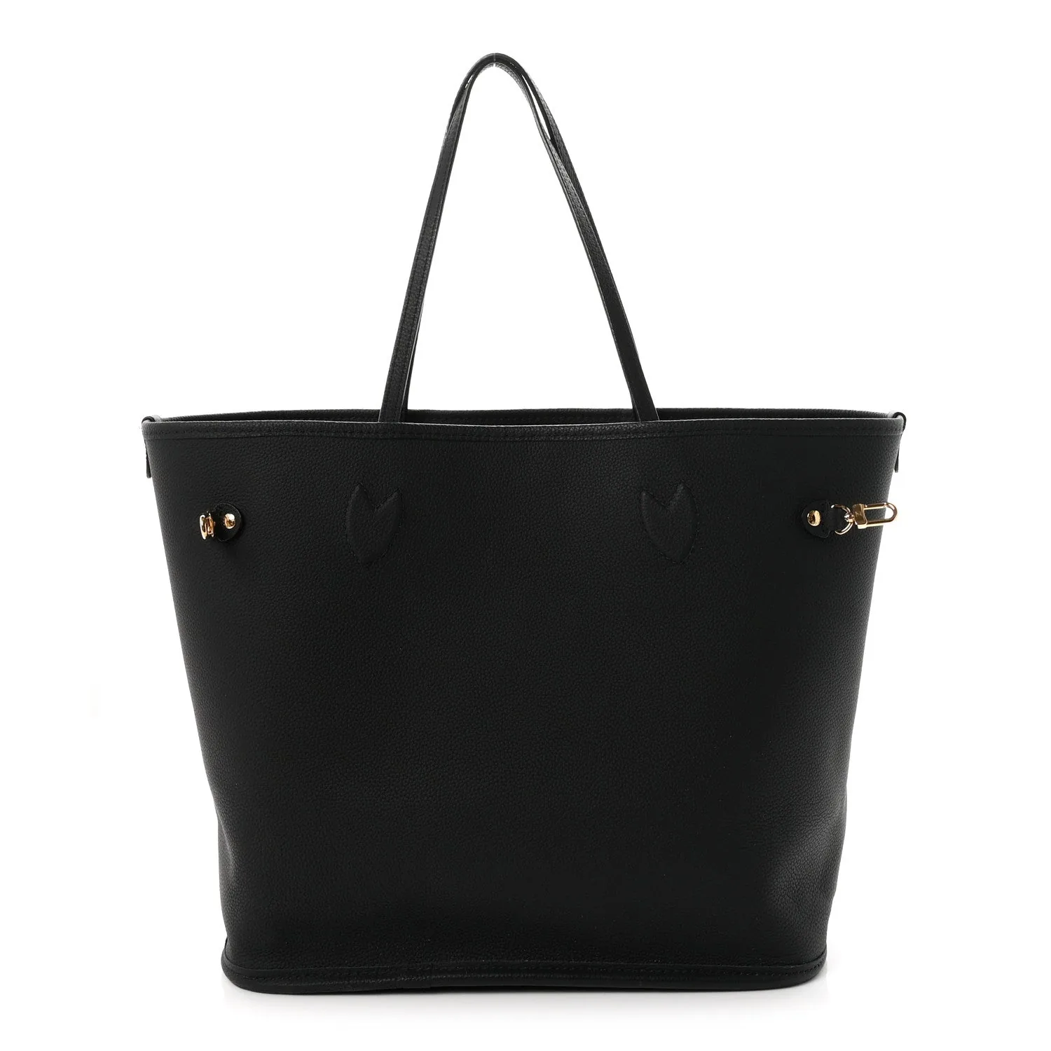 Louis Vuitton Monogram Calfskin Neo Neverfull Inside Out MM Black – Excellent – photo 4