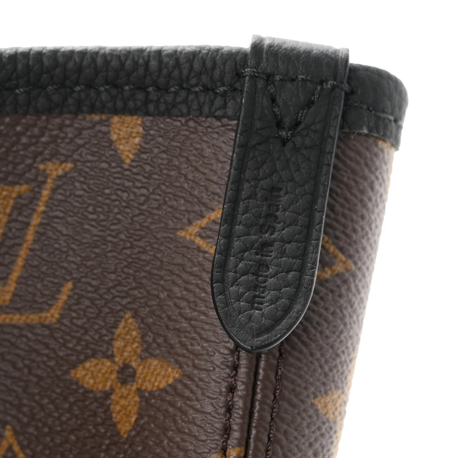 Louis Vuitton Monogram Calfskin Neo Neverfull Inside Out MM Black – Excellent – photo 11