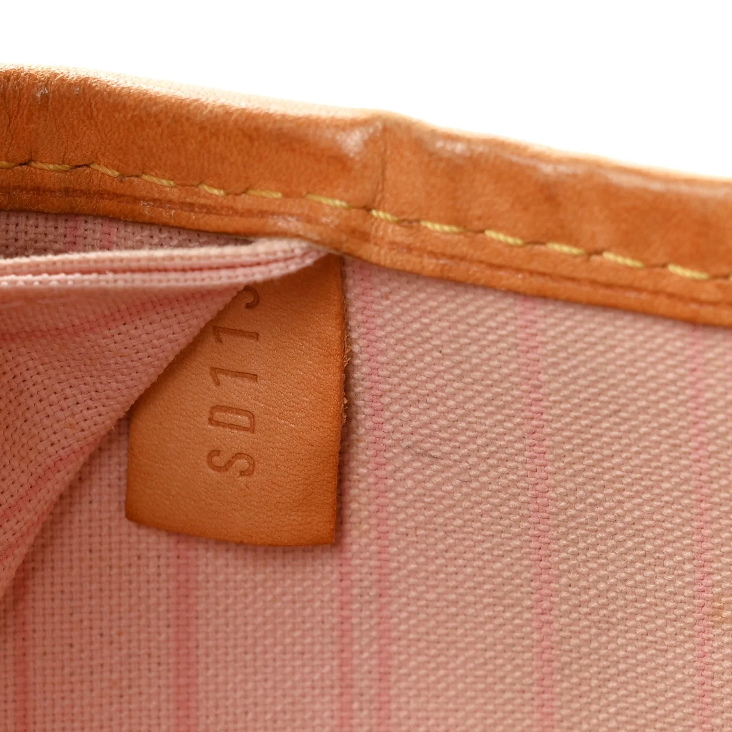 Louis Vuitton Damier Azur Neo Neverfull MM Rose Ballerine – Very Good 2017 – photo 8
