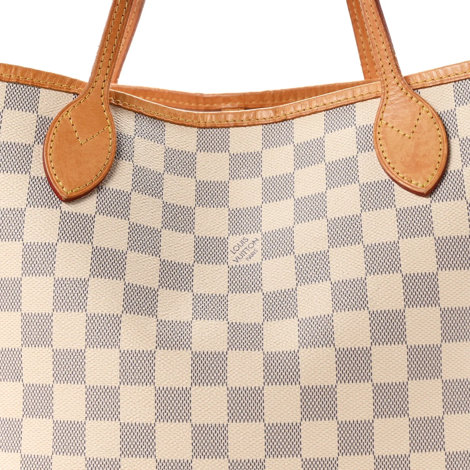 Louis Vuitton Damier Azur Neo Neverfull MM Rose Ballerine – Very Good 2017 – photo 9