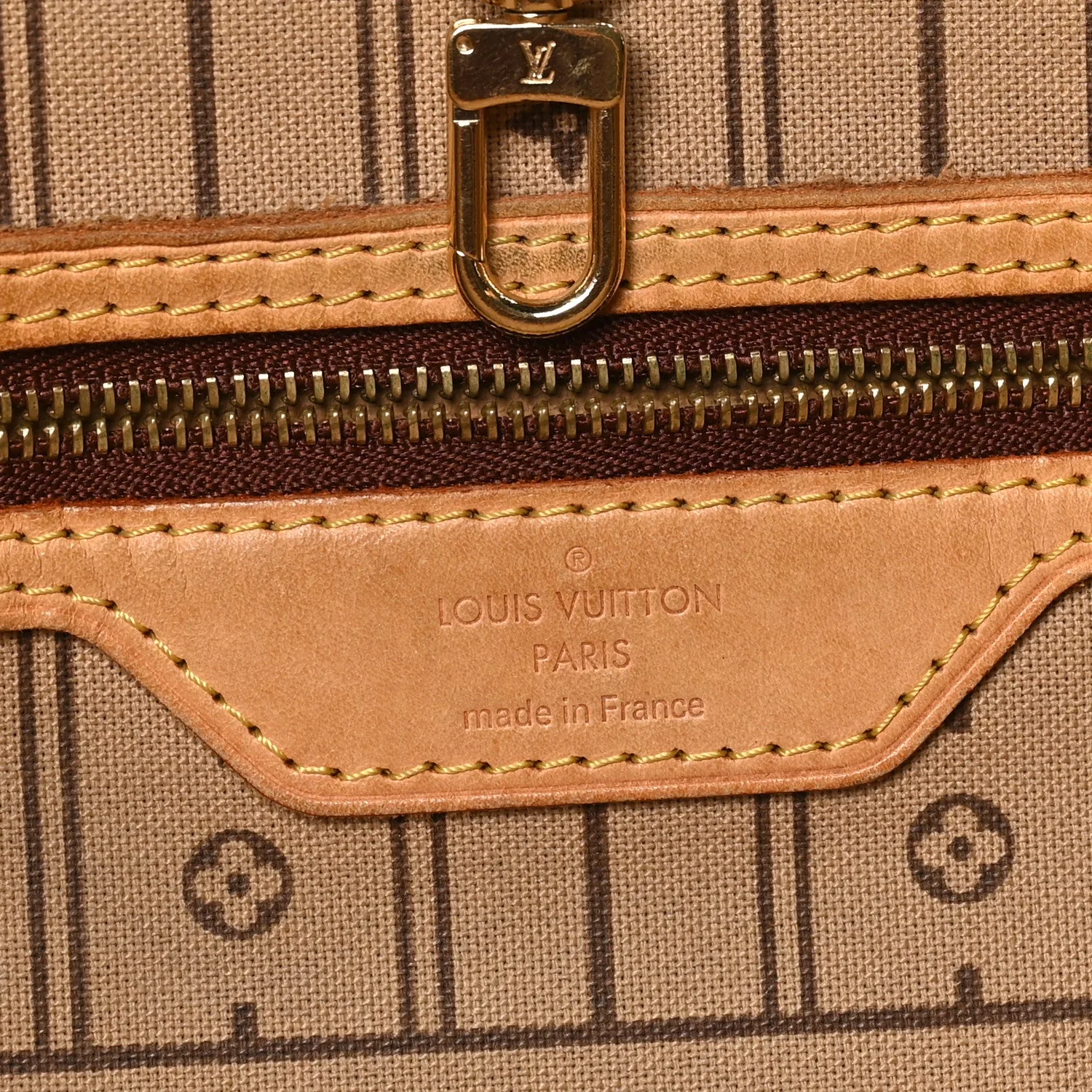 Louis Vuitton Monogram Neverfull MM – Very Good 2007 – photo 6