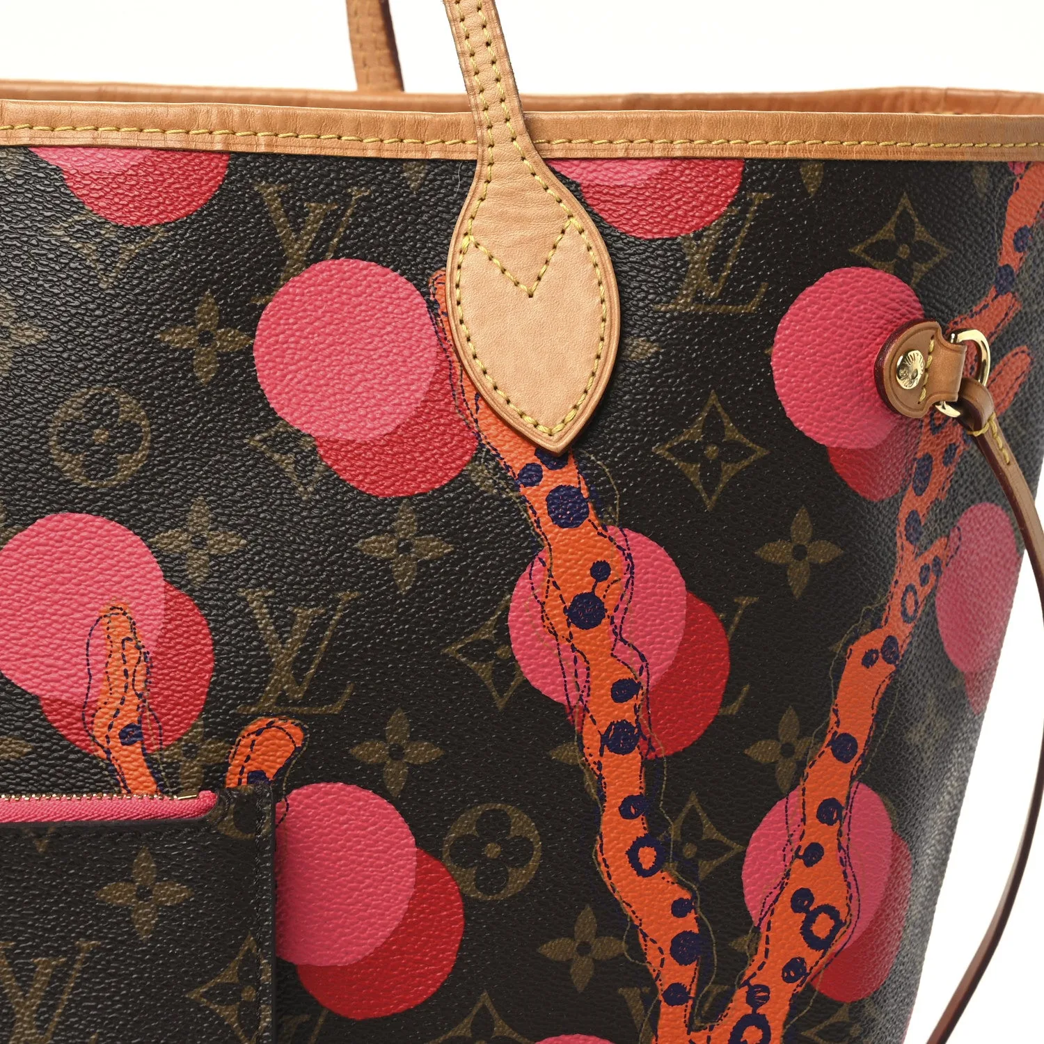 Louis Vuitton Monogram Ramages Neverfull MM – Very Good 2015 – photo 9